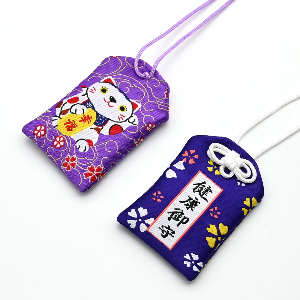 Hot Sale Japanese Amulet Creative Diy Custom Omamori Japan Style Bring You Luck Wish Pray Omamori Bag
