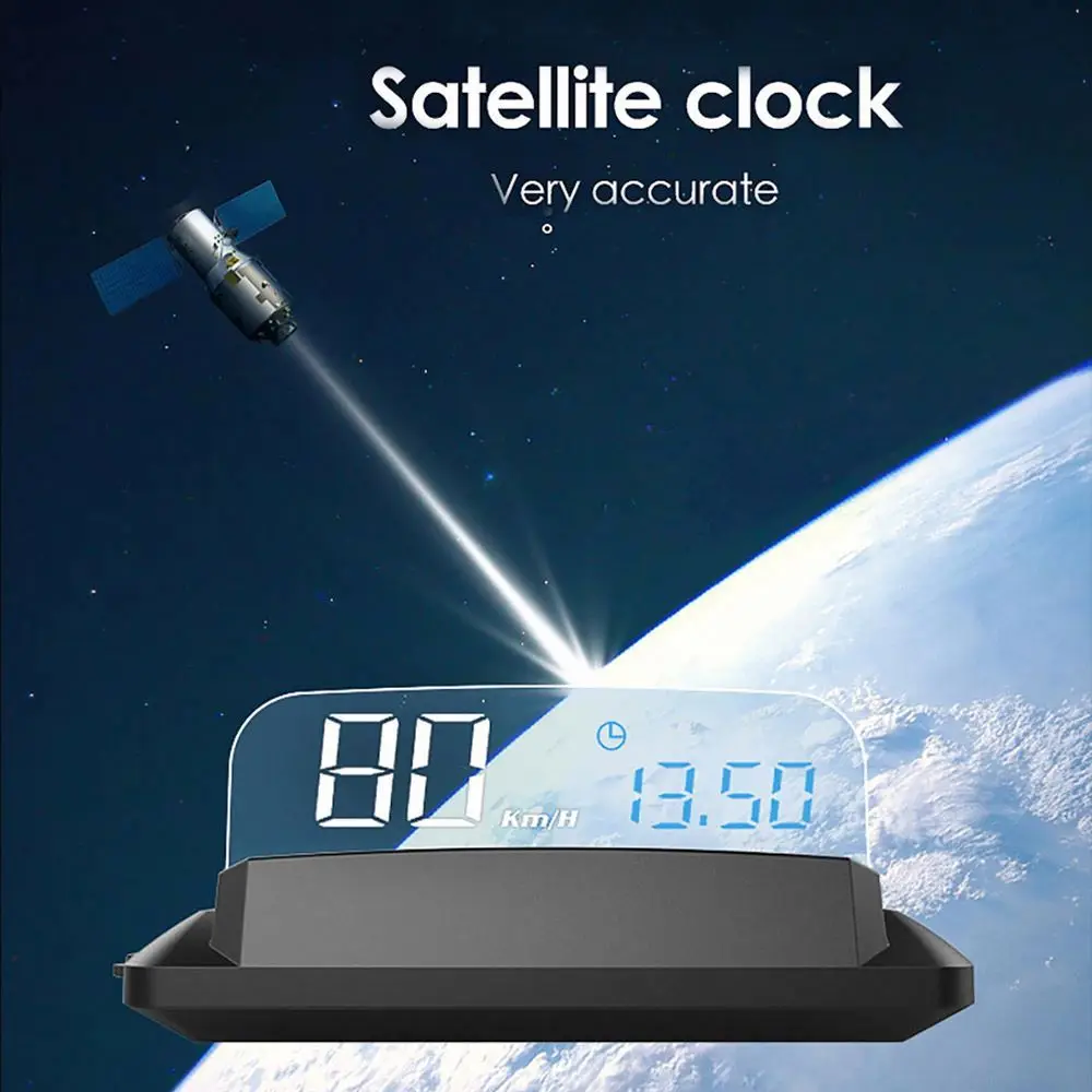 Windshield 3.7 Inch Updated Version H400G Heads Up Displays GPS Car Universal HUD Projector