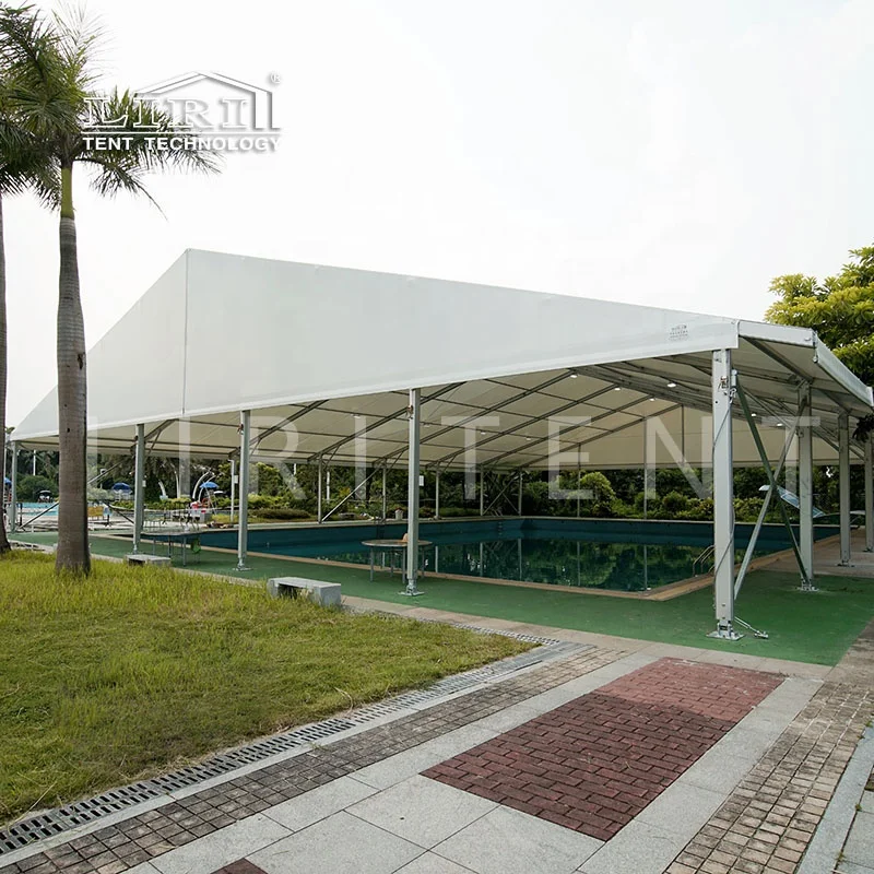 20X35m Outdoor White PVC Swimming Pool Cover Sports Tent for Sale