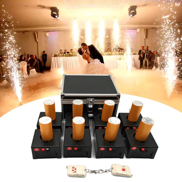 8 channel fireworks firing systems cold flame fireworks electric igniter systems