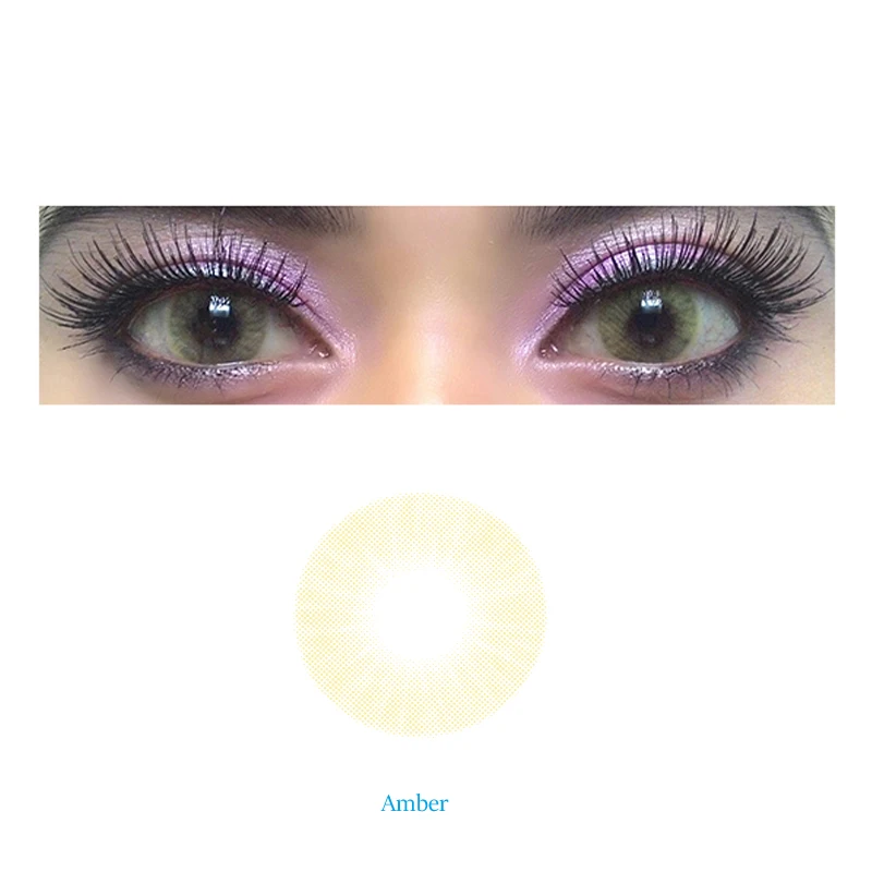 
Yearly soft natural color contact lenses wholesale annual replacement 13 colors super natural lens cheap colored contacts lenses 