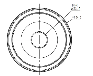 Высокоскоростной центробежный вентилятор высокого давления 48 В с бесщеточным Мотором