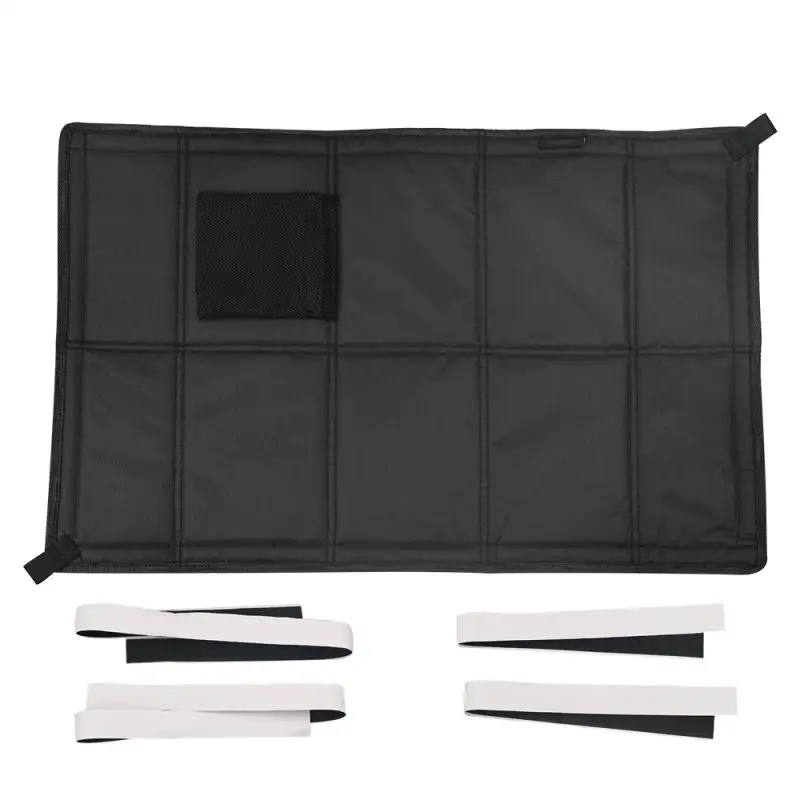 16x24 Inches RV Door Window Sunshade Cover, Foldable Oxford RV Door Window Sunshade Cloth with Magnet