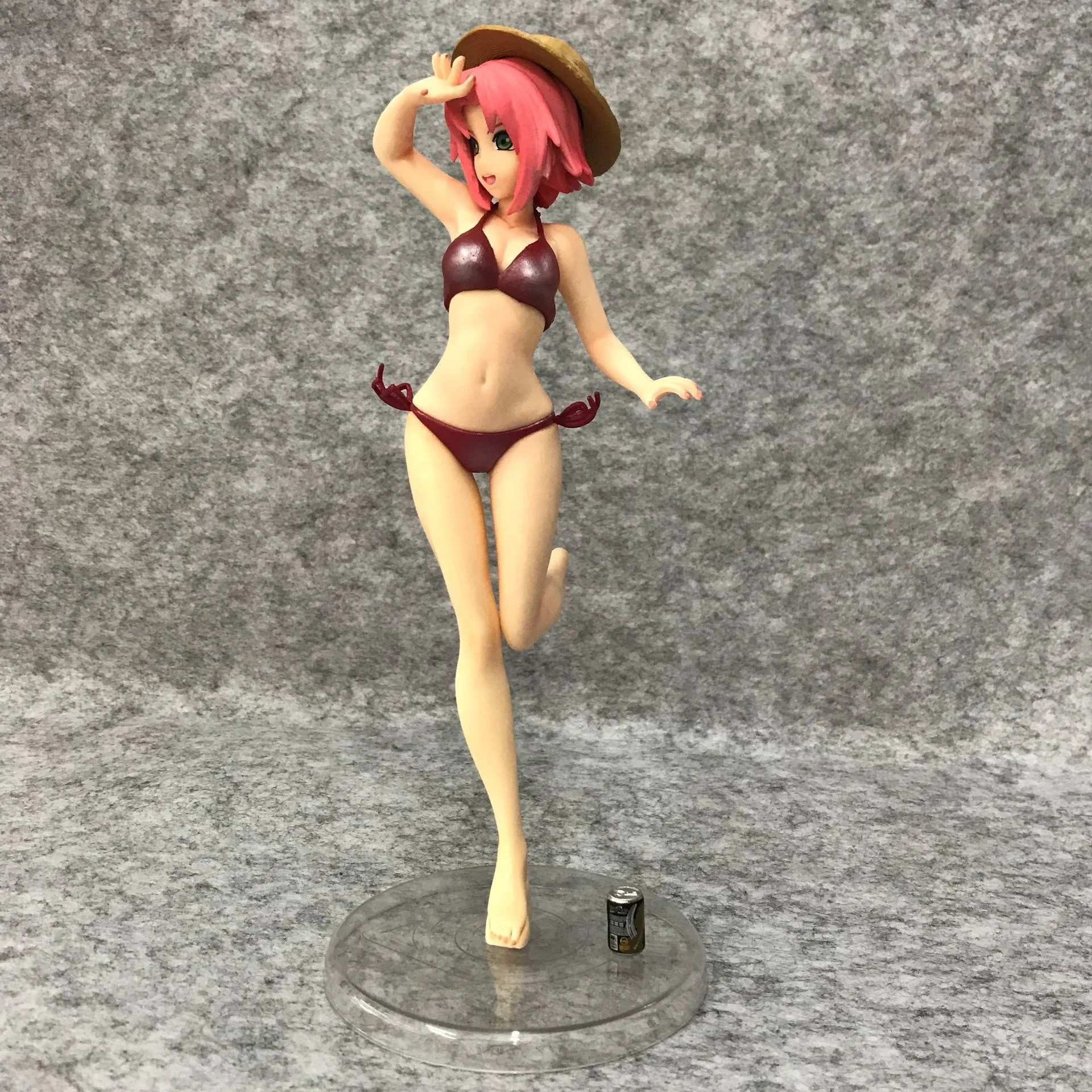 Japanese anime narut hot sexy Haruno Sakura swimsuit girl pvc figure statues naru to action figure for collection Model Toys