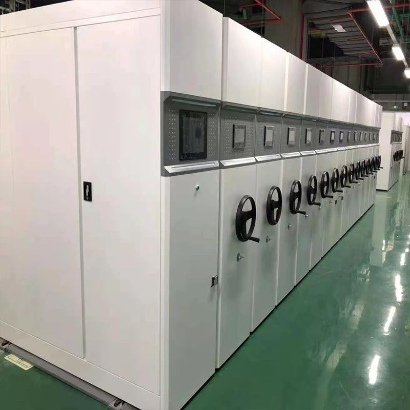 Removable Moving Library Furniture Mobile Book Shelving Storage Dense Frame Mobile Shelving Metal Library Book Rack Shelving