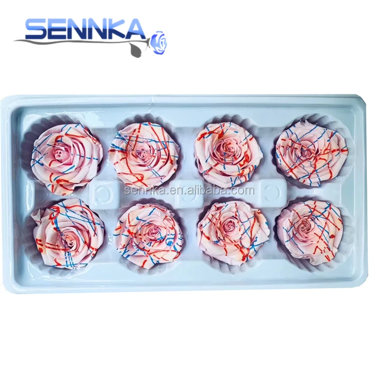 Luxurious Real touch rose eternal preserved  rose flowers for made gift box