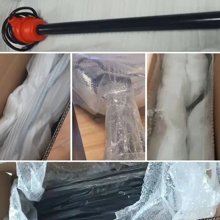 BRIGHT Customization Water Heater 350W 50KW CE Acid Resistance PTFE Immersion Heaters Element