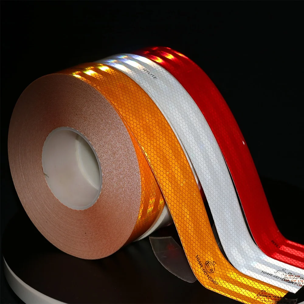 Roadway Safety Reflective Material Vehicle Sticker ECE 104R  Reflective Tapes For Heavy Trucks