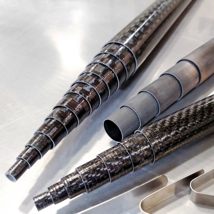High Quality 3K Carbon Fiber Tube customized carbon fiber telescopic pole