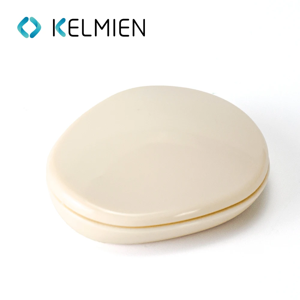 Cosmetic packaging material makeup packaging shell eye shadow box set rotating cover single case UV eyebrow powder plastic shell