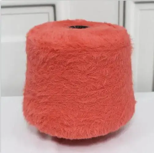 100% nylon super soft feather fancy yarn for knitting socks sweaters
