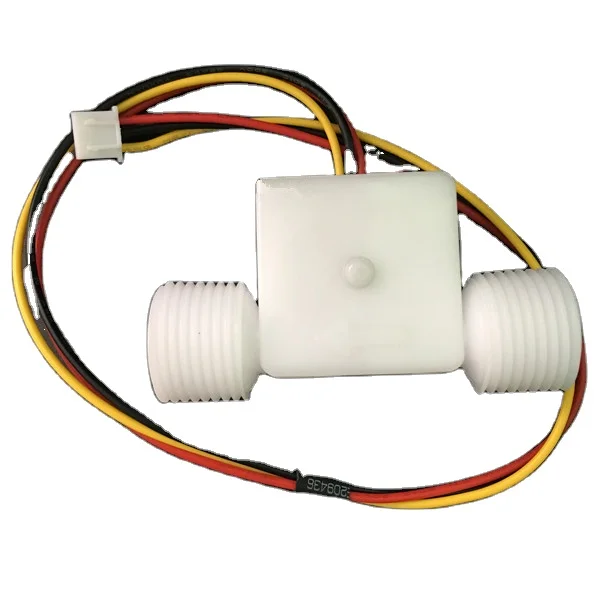 0 1 ~ л/мин G1/2 пластиковый пищевой датчик расхода воды для пивной