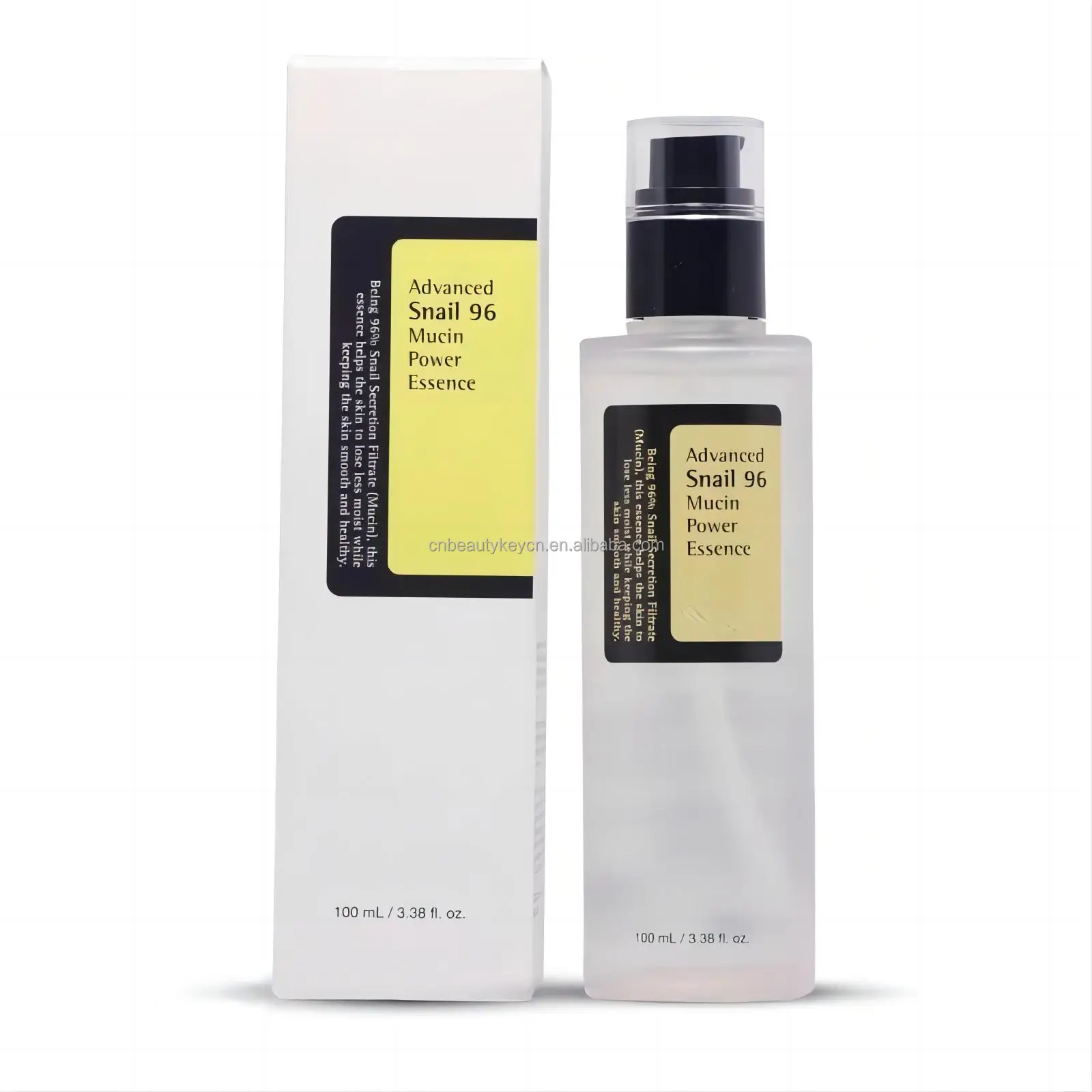 Snail Mucin 96% Power Repairing Essence 100ml Liquid Hyaluronic Acid Female  Korean Skincare Anti-Aging Hydrating Serum