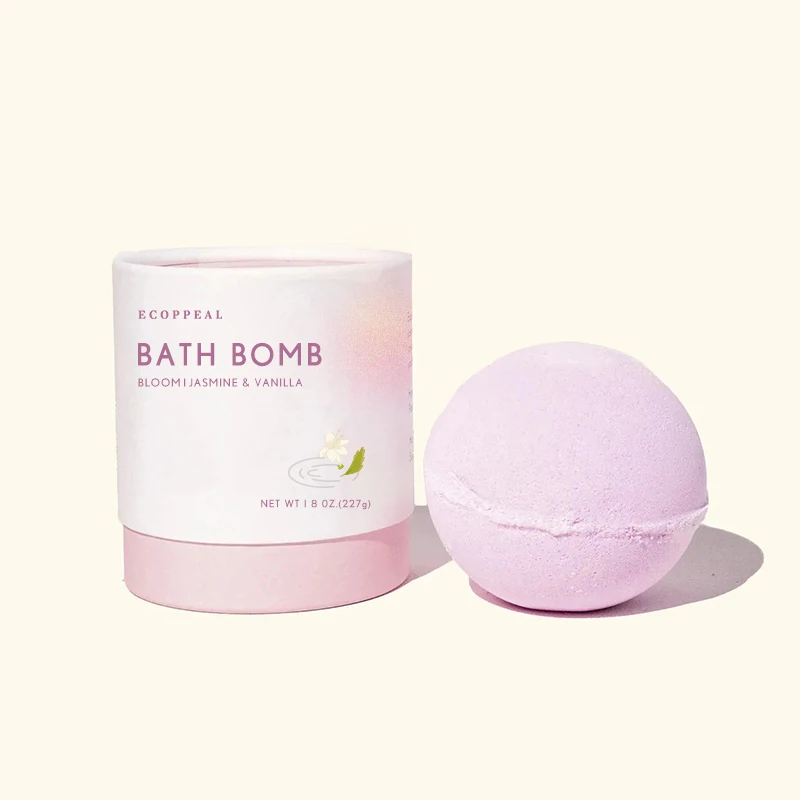 Vegan Fizzies Colorful Sea Salt bubble Handmade Press Wholesale Bath bombs