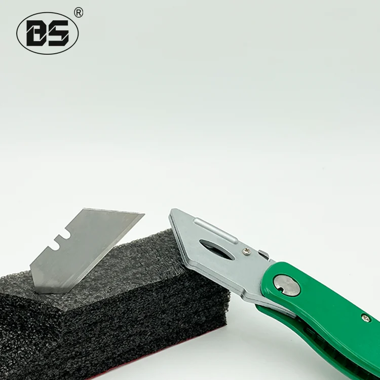 Wholesale folding knives pocket steel knives box cutter craftsman folding utility knife