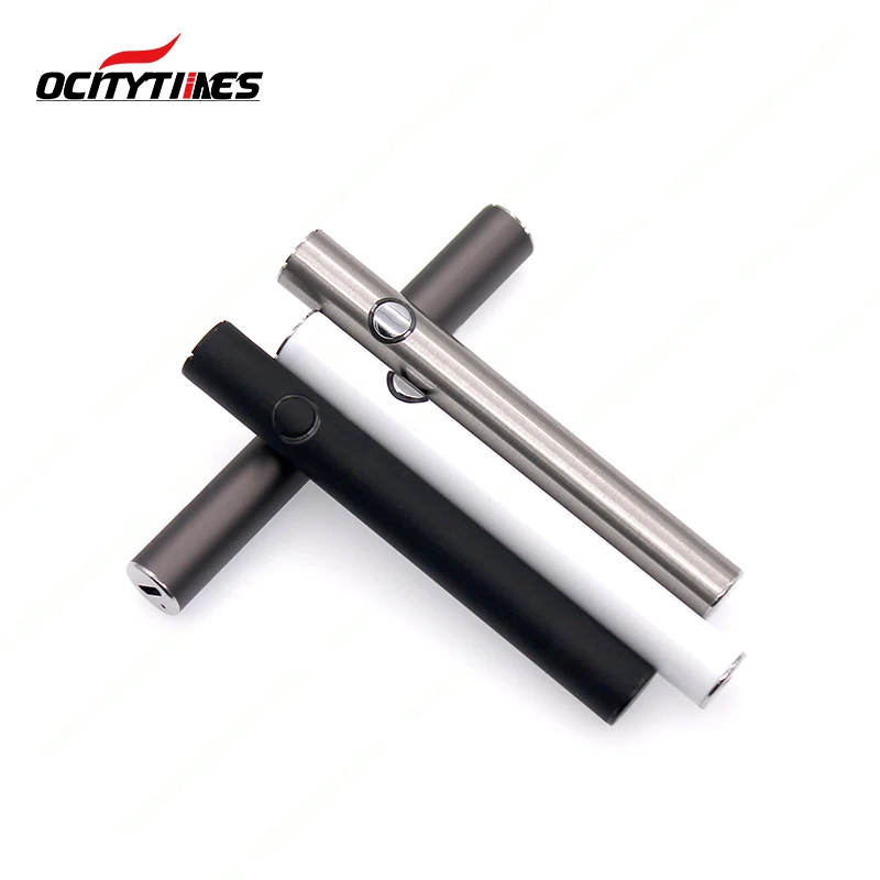 Пользовательский логотип 380mah перезаряжаемый Регулируемый Напряжение CBD Vape Pen картридж испаритель батарея