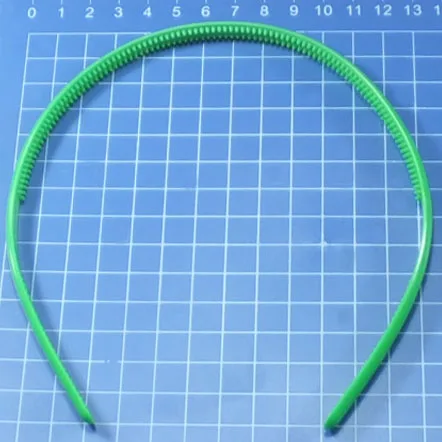 Wholesale 1.2cm Plastic Headband Customized Multi-Specification Curved Head Wear Headband Hair Accessories with teeth