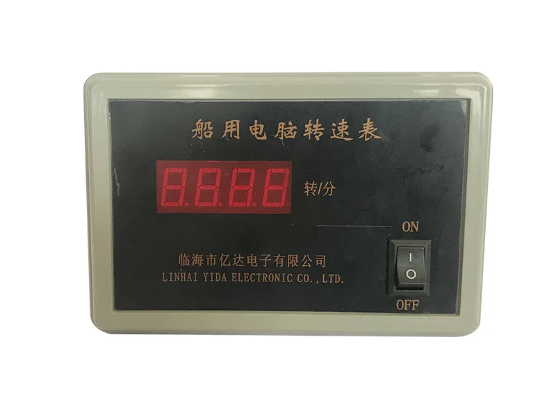 marine RPM tachometer 0-9999RPM for testing the speed of diesel engine