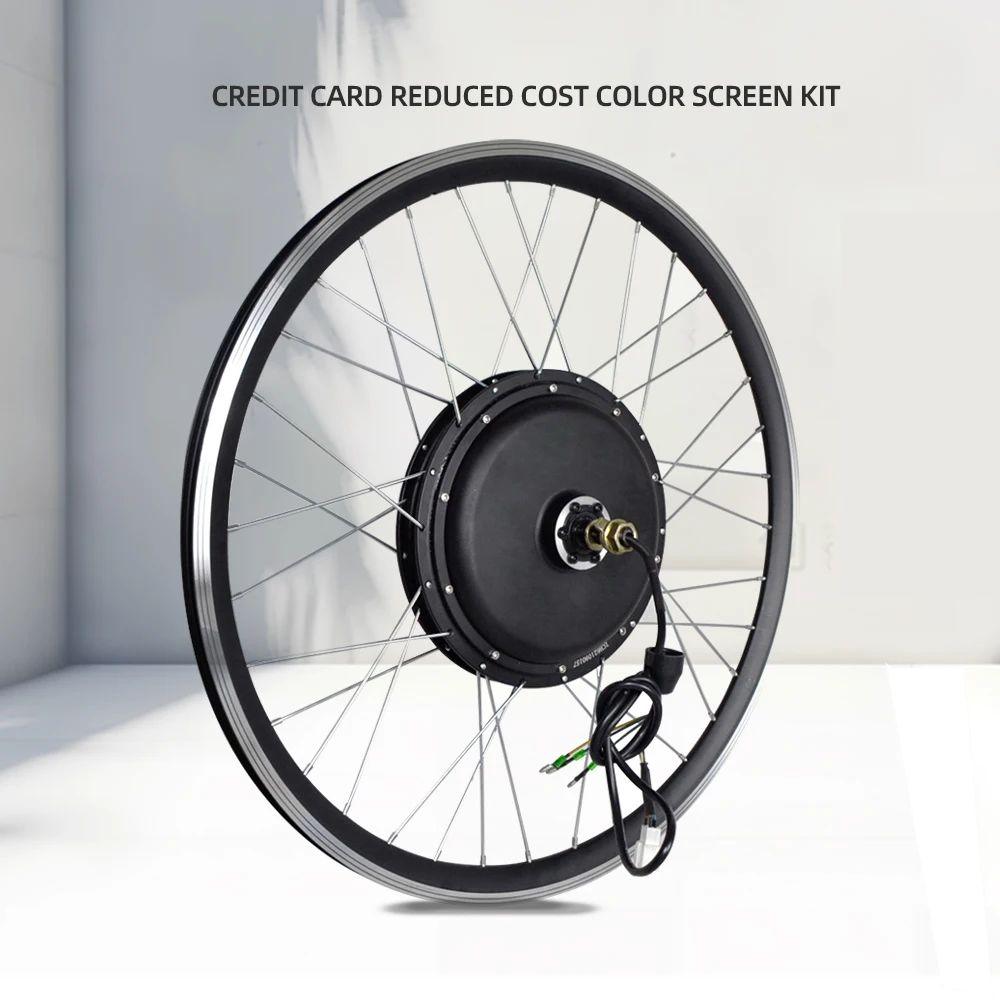 Credit-card cheap price electric bike conversion kit  350w 500w 1000w 1500w 2000w electric bicycle  kit electric bicycle motor