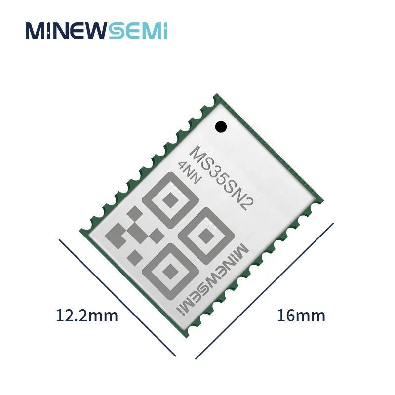 MS35SN2 Tiny Wireless GPS MTK Platform UART Multi constellation LCC Multi band GNSS Module