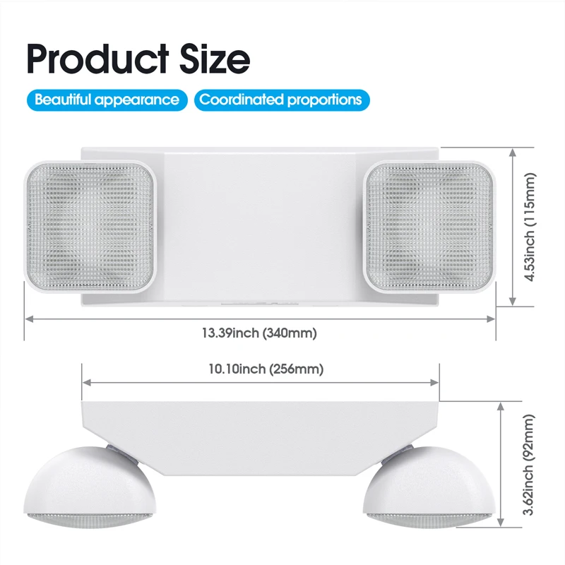 The most popular IP65 rechargeable led bulkhead 3h battery backup led emergency lights