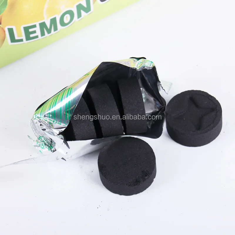 Quick Light Silver Golden Fruitwood Hookah Shisha Charcoal