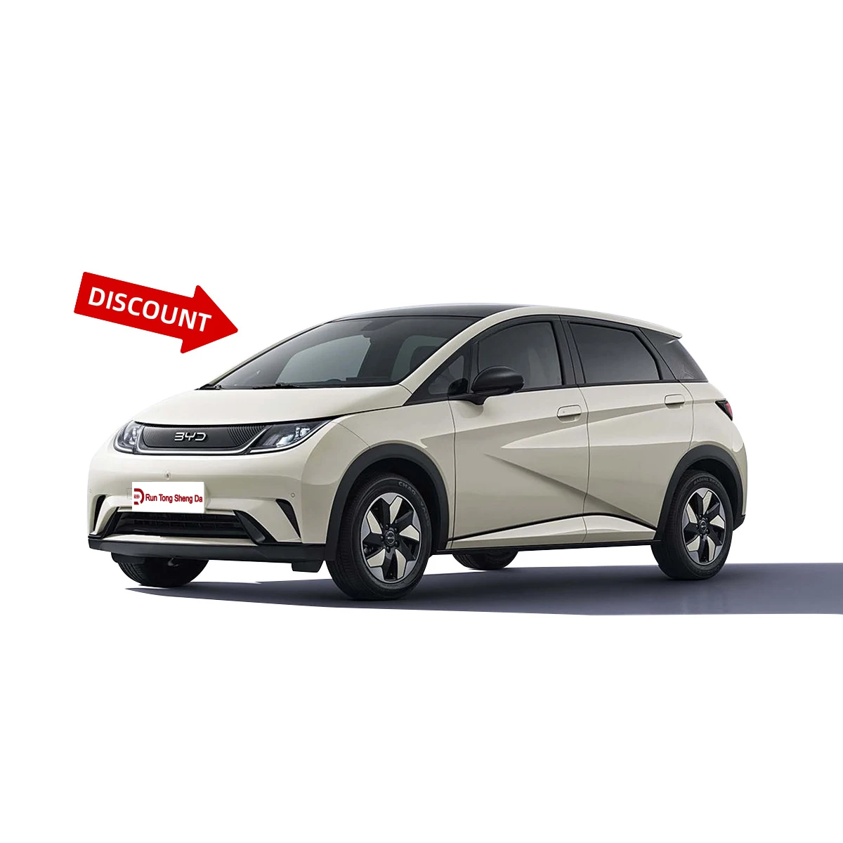 Модель электромобиля BYD Dolphin 2023 Бесплатная версия 420 км