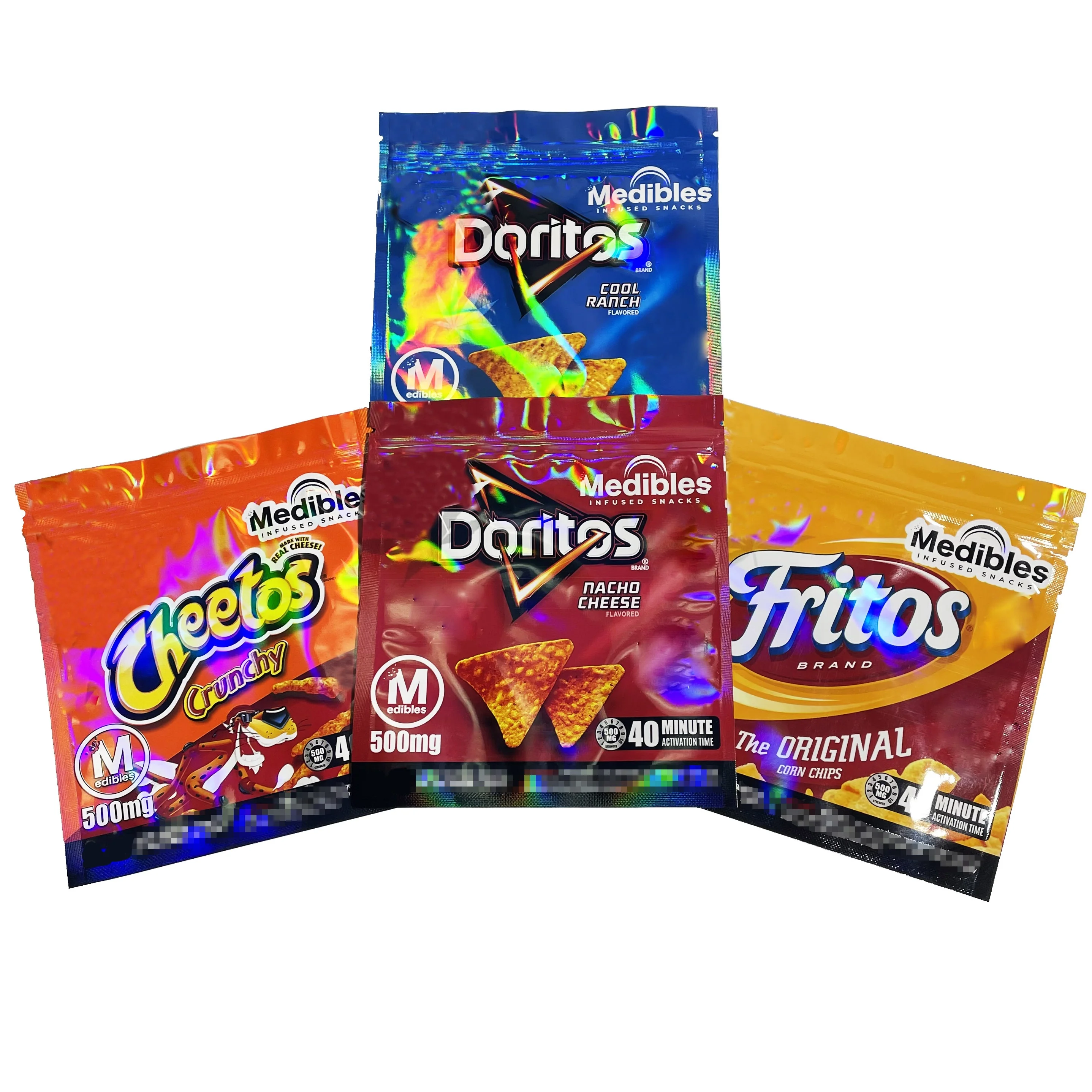  Горячая Распродажа 29 дизайнов Doweedos Doritos с оборками пакеты застежкой-молнией заполненные закуски чипсы для упаковки пищевых