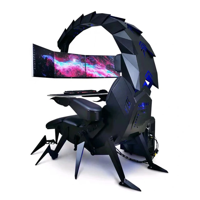 
RGB Computer Office Gaming Racing Chair PC Workstation for Gamer 