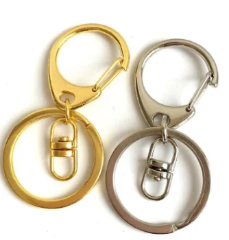 Factory Wholesale In Stock  High Quality Oring Buckle Metal Hardware Accessories 40mm Big Oval Rings For Bag