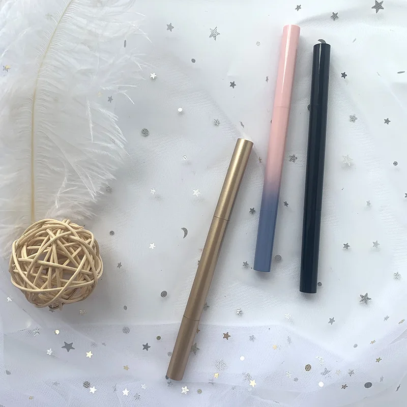 Maquillaje Custom Cosmetic Eyebrows Pencils Organic Eyebrow Pencil Double Ended Eyebrow with Brush