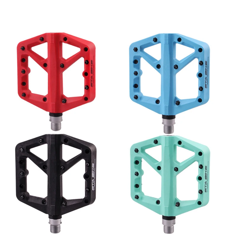 Велосипедные запчасти RTS аксессуары нейлоновые дорожные велосипедные педали для bmx Mtb с плоской платформой ультралегкие уплотнительные подшипники