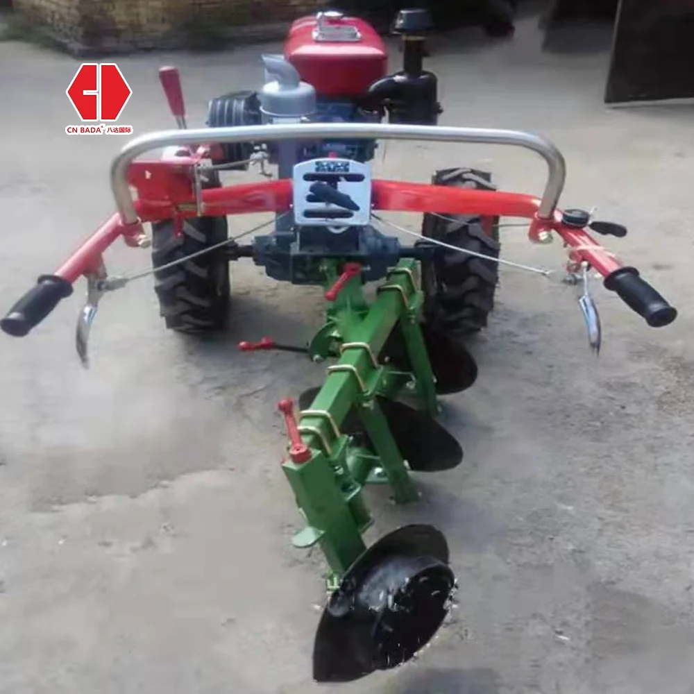 Farm multipurpose 2 wheel walking tractor 15hp 18hp 20hp two wheel manual mini farm hand tractor