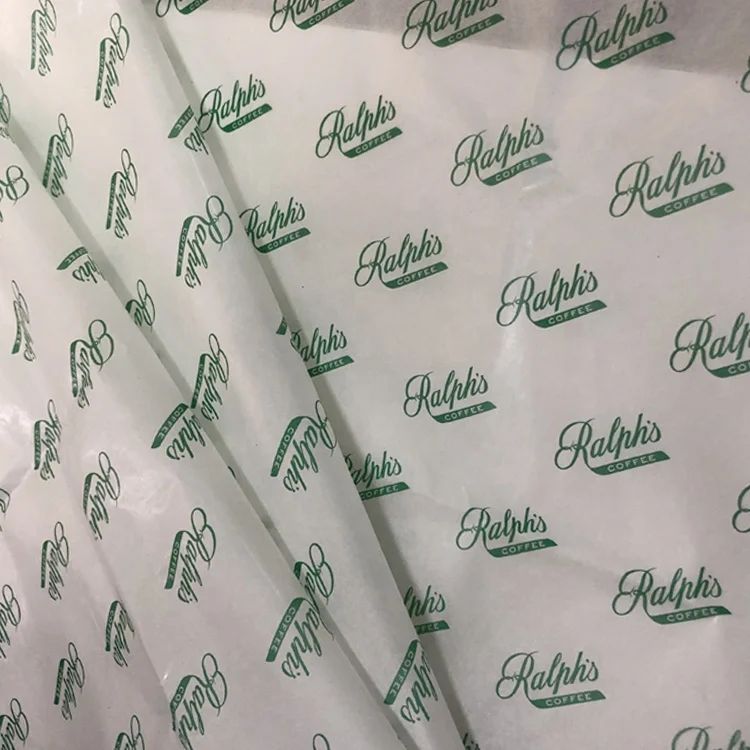 
Printing company logo foil gold silver gift wrapping tissue paper 