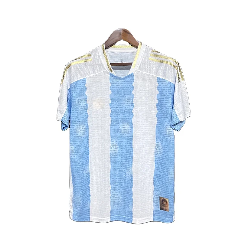 
2021 2022 Argentina Thai quality nation football jersey uniform soccer jersey 