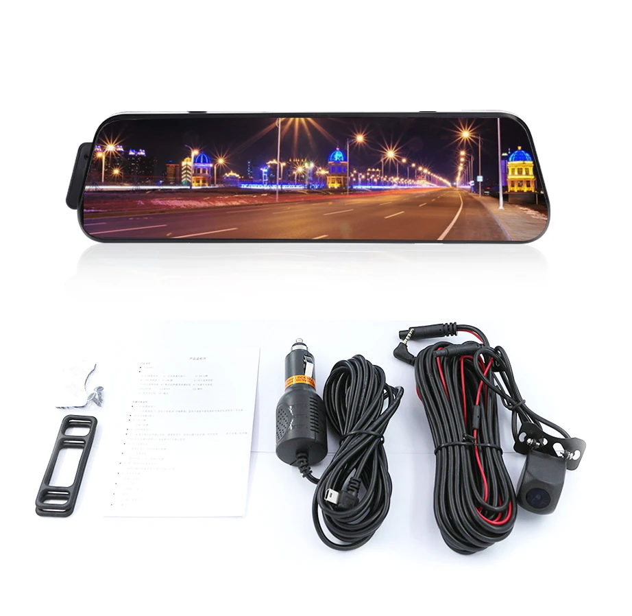  10 дюймовый экран камера gps 4k двойной записи 4g thinkware dash