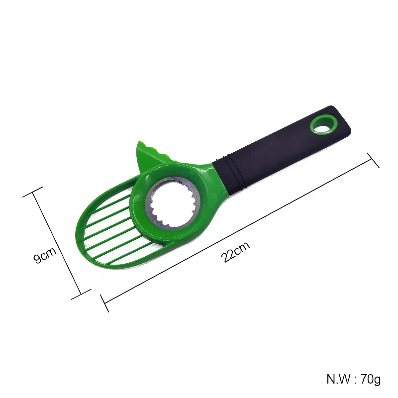 Avocado Slicer Seed Remover, 3 in 1 Avocado Cutter Tool with Good Grip Handle