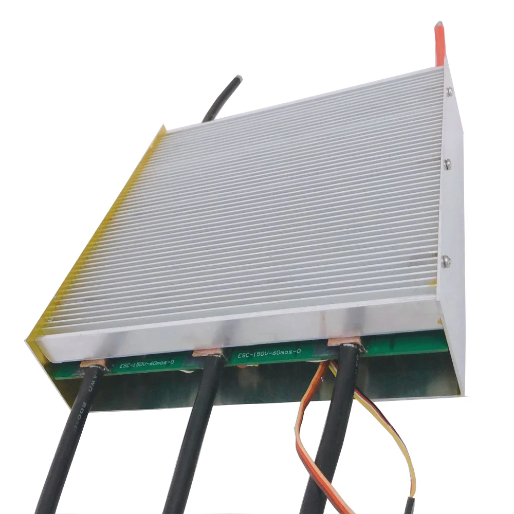 HV paramotor glider 150V 300A rc brushless controller motor esc for Air UAV