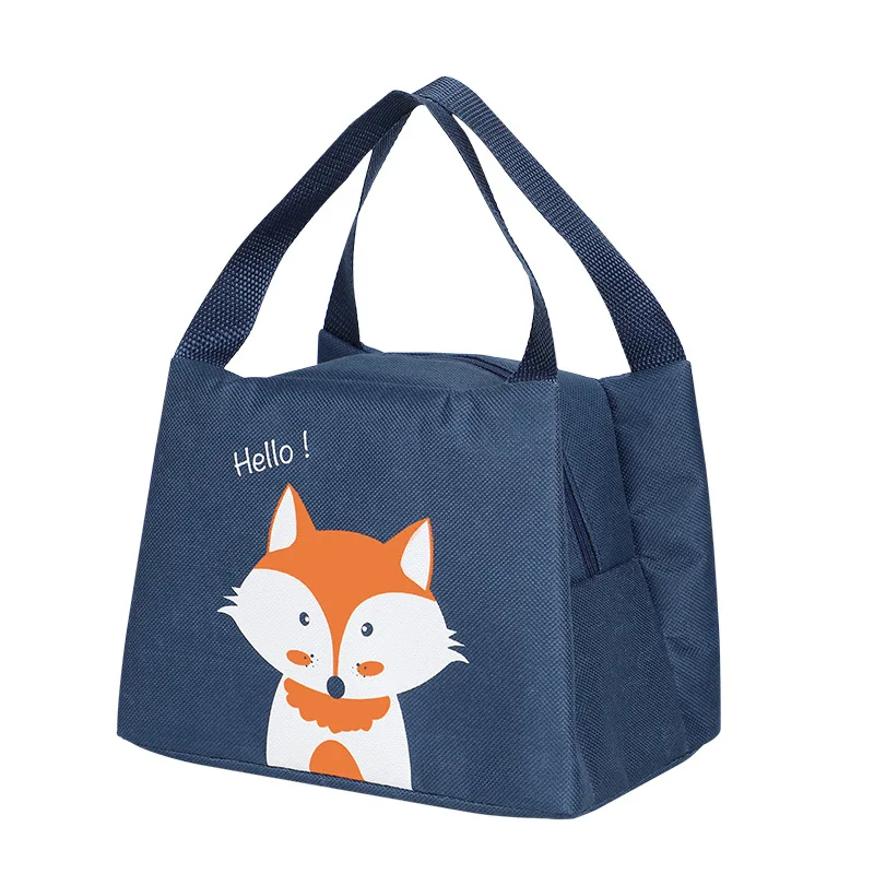 Hot Selling Outdoor Thickened Lunch Bag Cartoon Portable Insulated Lunch Bag