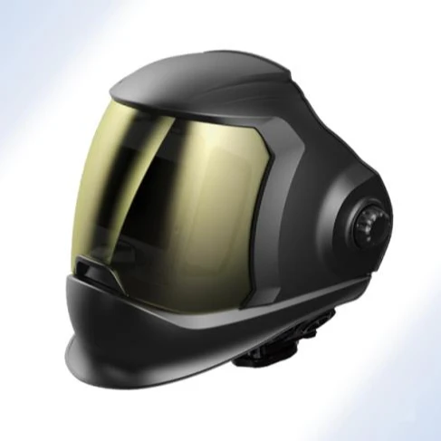 Auto darkening welding helmet air purifying with auto darkening welding helmet