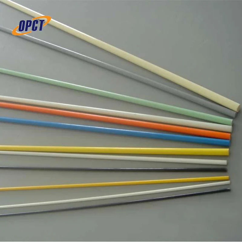 Colorful Durable Solid Fiberglass FRP round Rod Pultrusion Product