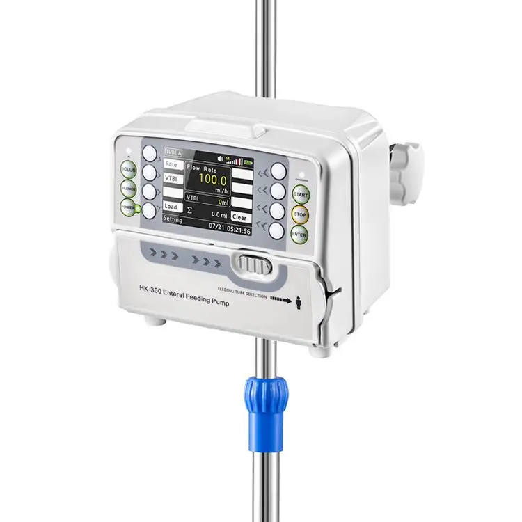 Hot Selling Medical Electric Enteral Feeding Pump Syringe Pump Infusion Pump for Nutrition Transportation