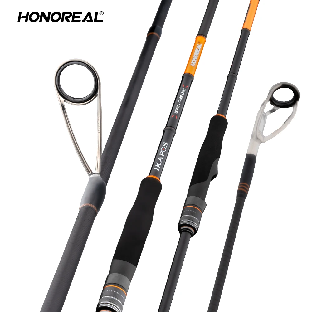 HONOREAL IKAPOS best 30T carbon fishing rod EVA grip rear handle sea fishing rod with FUJI VSS reel seat