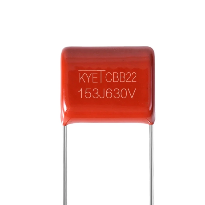 Capacitor factory condenser metal polypropylene film capacitor CBB21 CBB22 630V 153K 153J 630V film capacitors