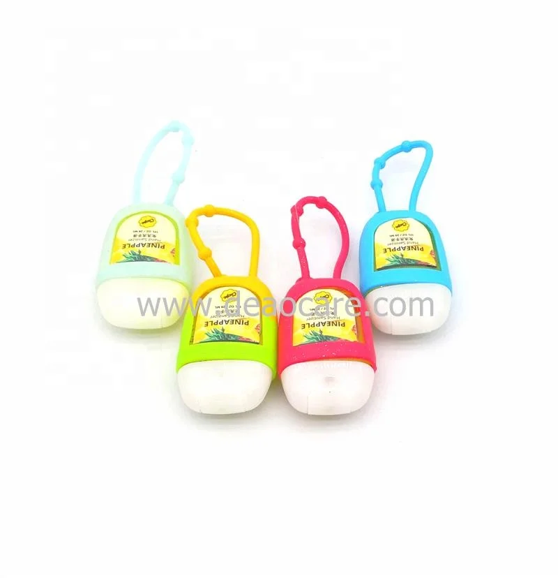 Wholesale Customized 1fl Oz Mini Pocket Natural Scented Waterless Hand Sanitizer, Bac Hand Gel
