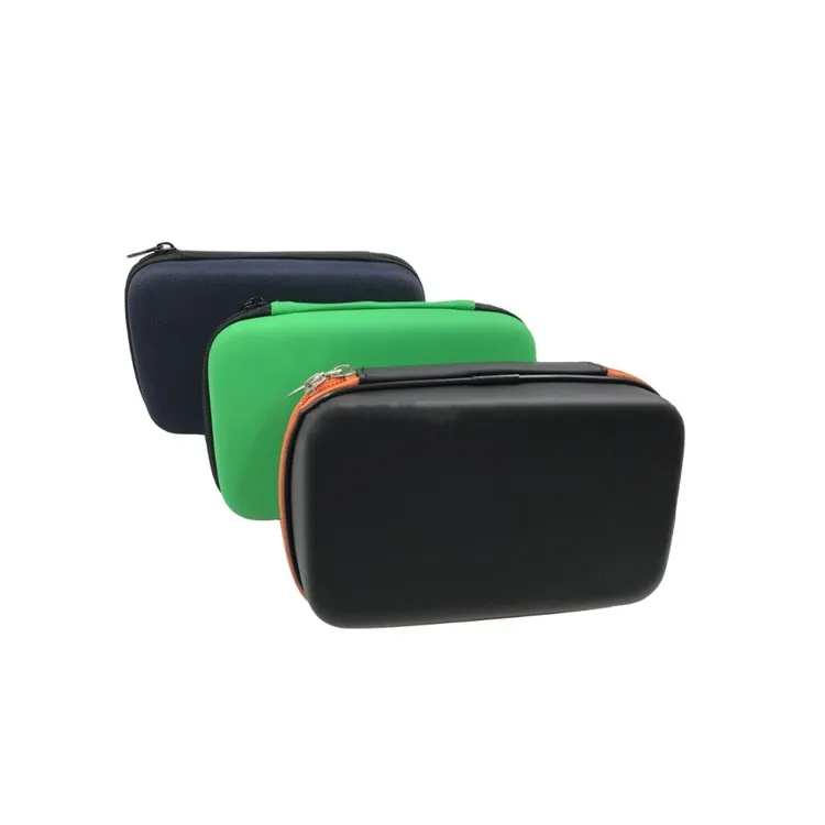 OEM ODM support mini custom hardshell hard disk shell waterproof eva essential oil carrying case for traveling