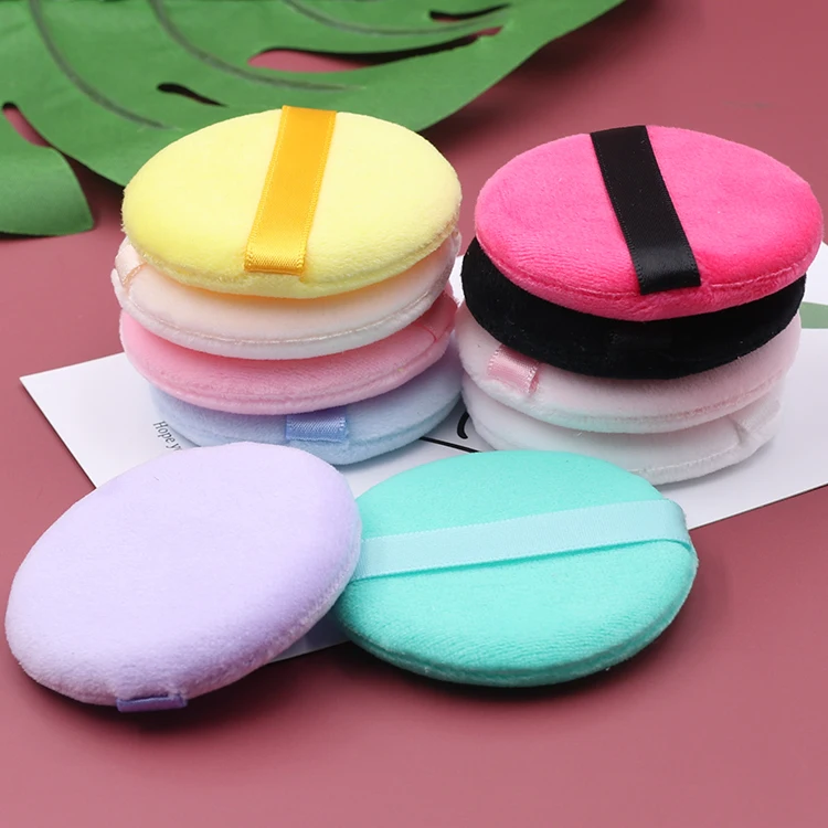Wholesales Colorful soft puff professional Air Cushion BB Cream Puff Makeup Foundation Sponge Facial Smooth Cosmetic Powder Puff