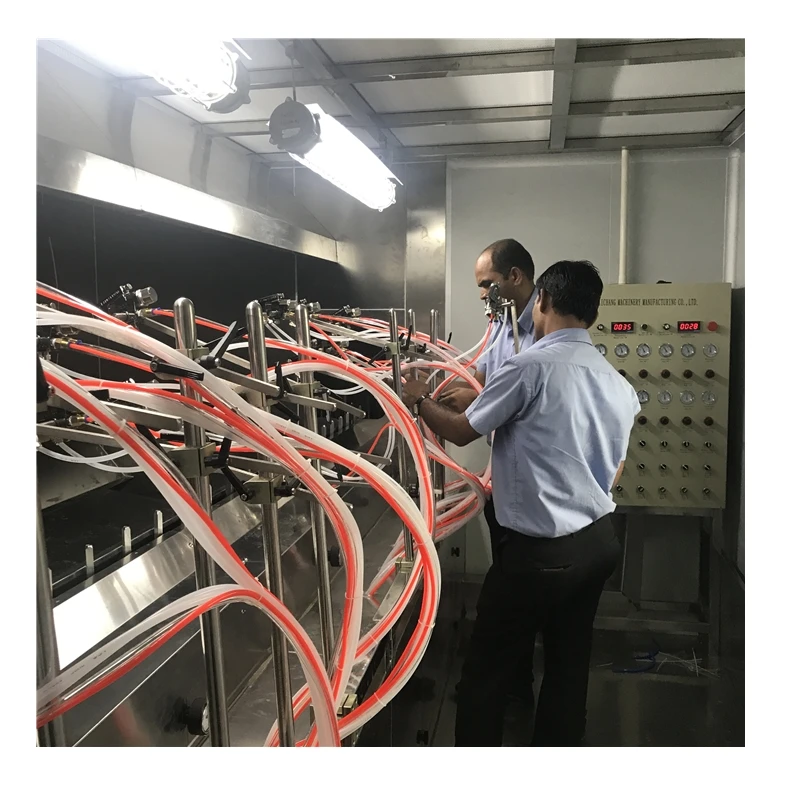 Dustfree Painting Booth and Electrostatic Liquid Painting Equipment for Factory Spray Painting Line