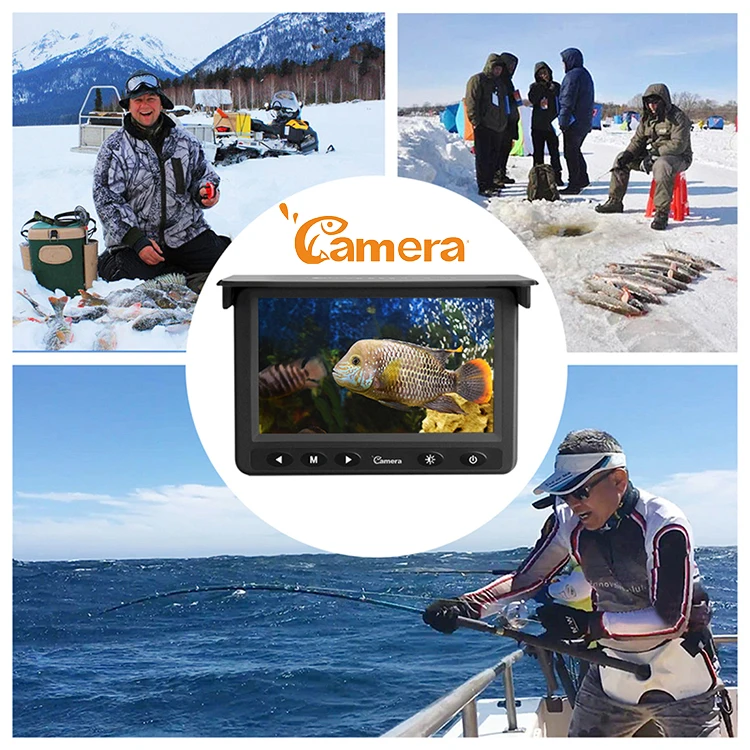 HR-4315B Newly affirms stock original low price professional wild fishing equipment underwater mini  fishing camera