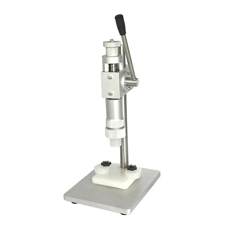 Perfume bottles manual crimping machine suitable for sealing 13mm 15mm mouth perfume bottle